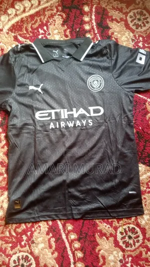 Mancity Black Shirt