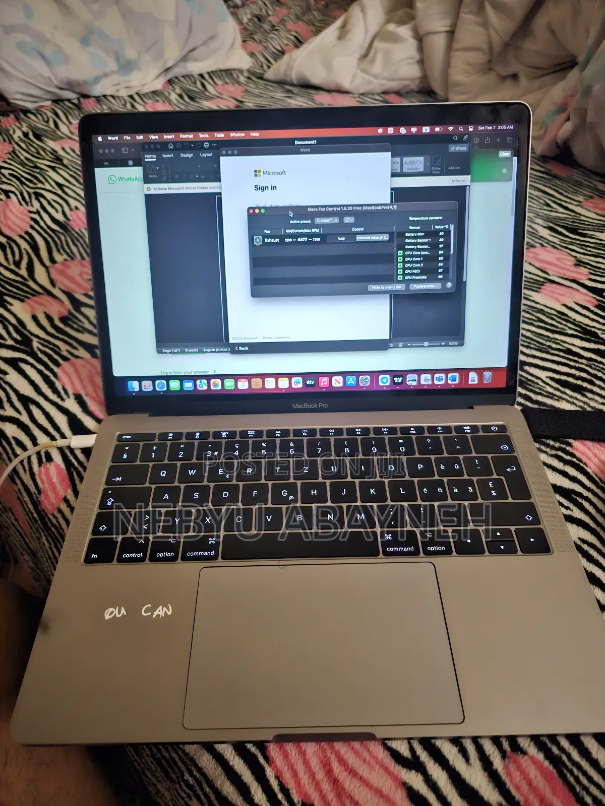 Laptop Apple MacBook 2017 1GB Intel Core I5 SSD 500GB