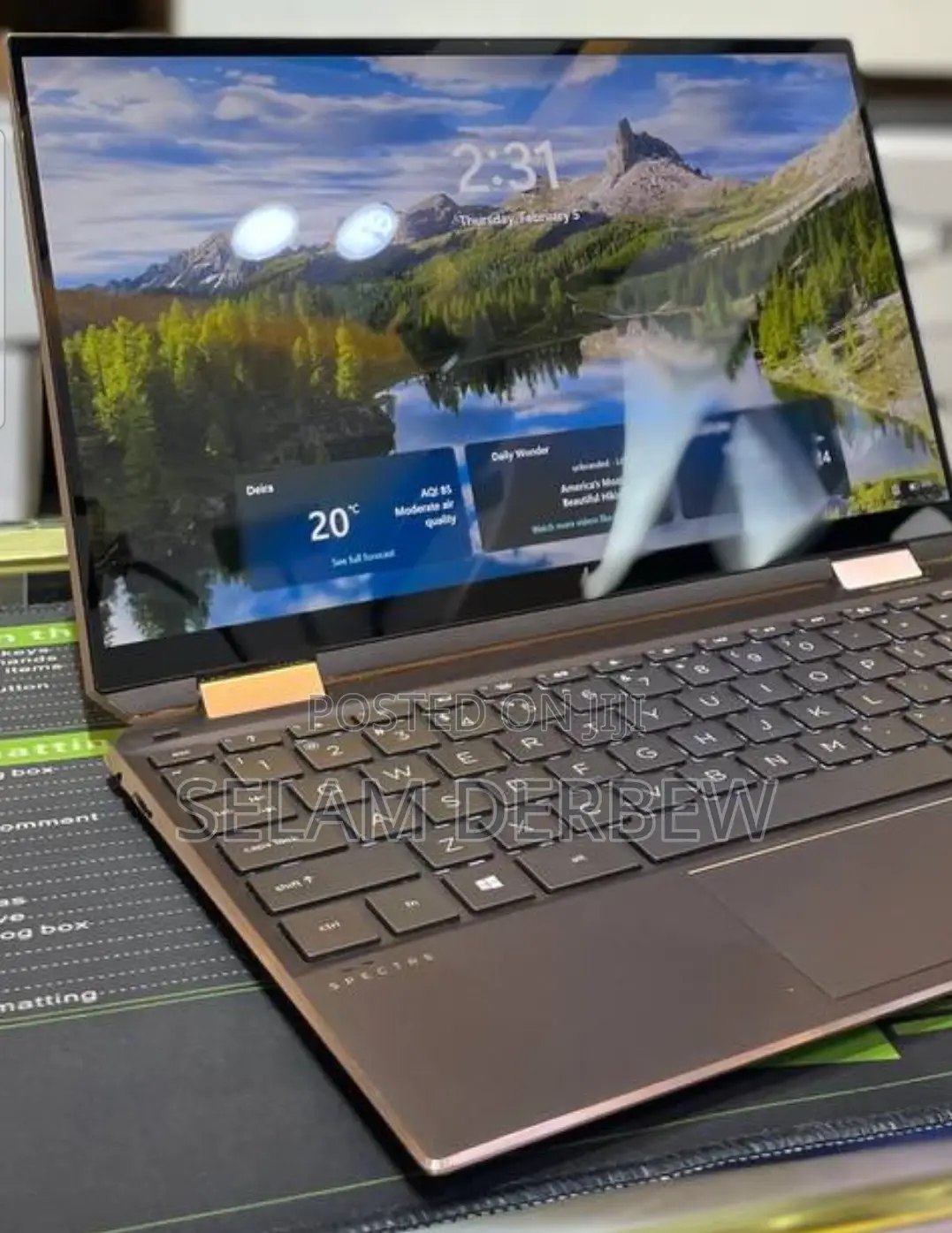 New Laptop HP Spectre X360 16GB Intel Core I7 SSD 512GB