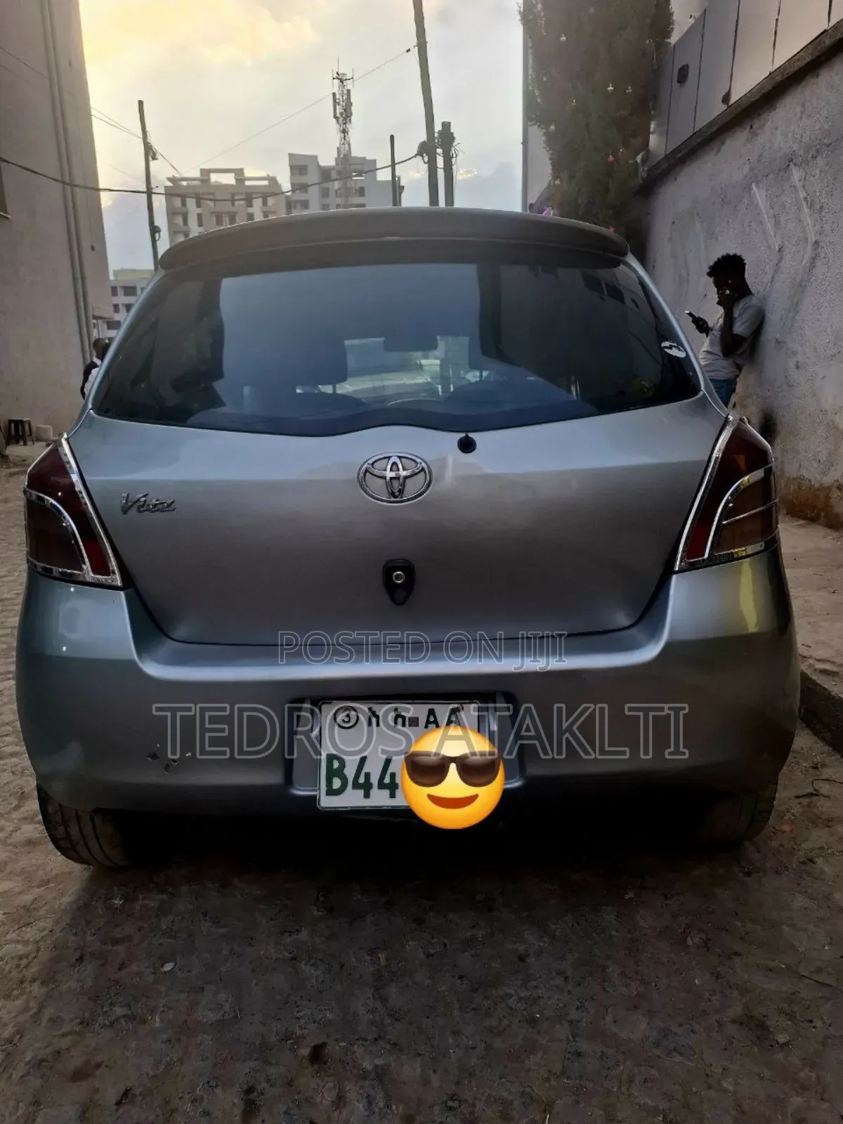 Toyota Yaris 2007 Gray