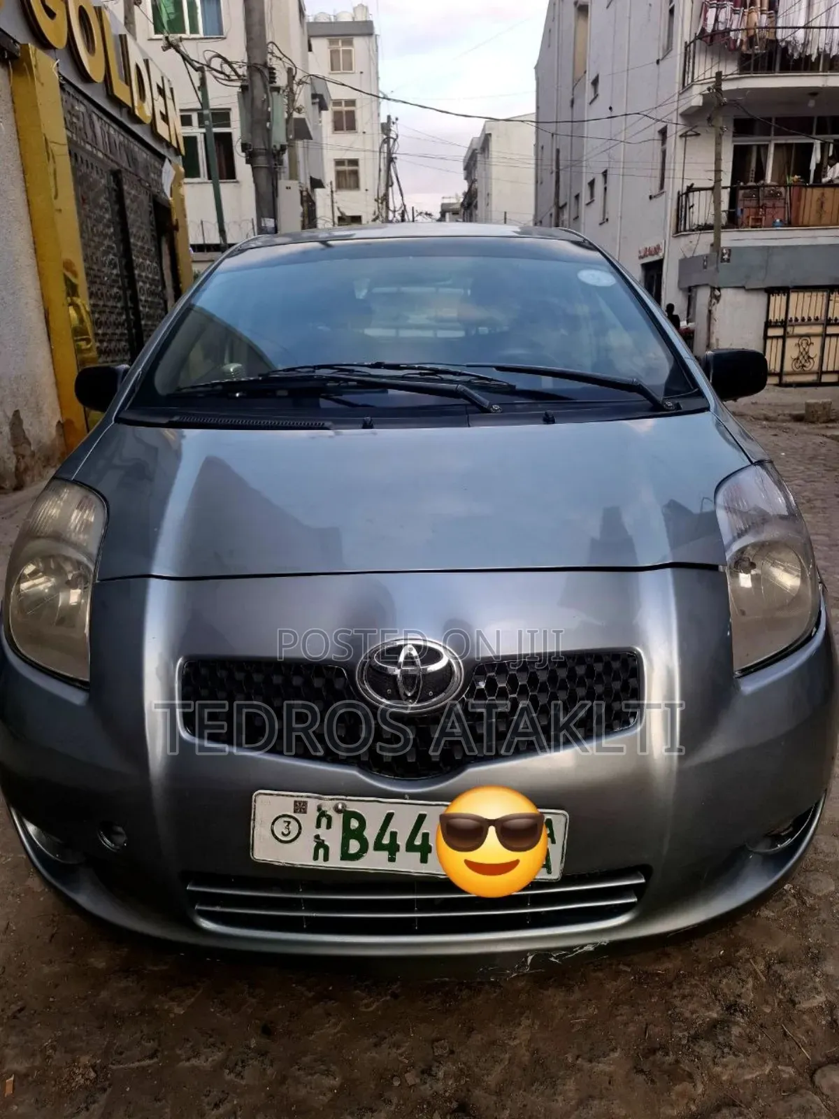 Toyota Yaris 2007 Gray