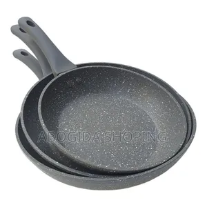 Momcoc Fry Pan Set የሴራሚክ መጥበሻ