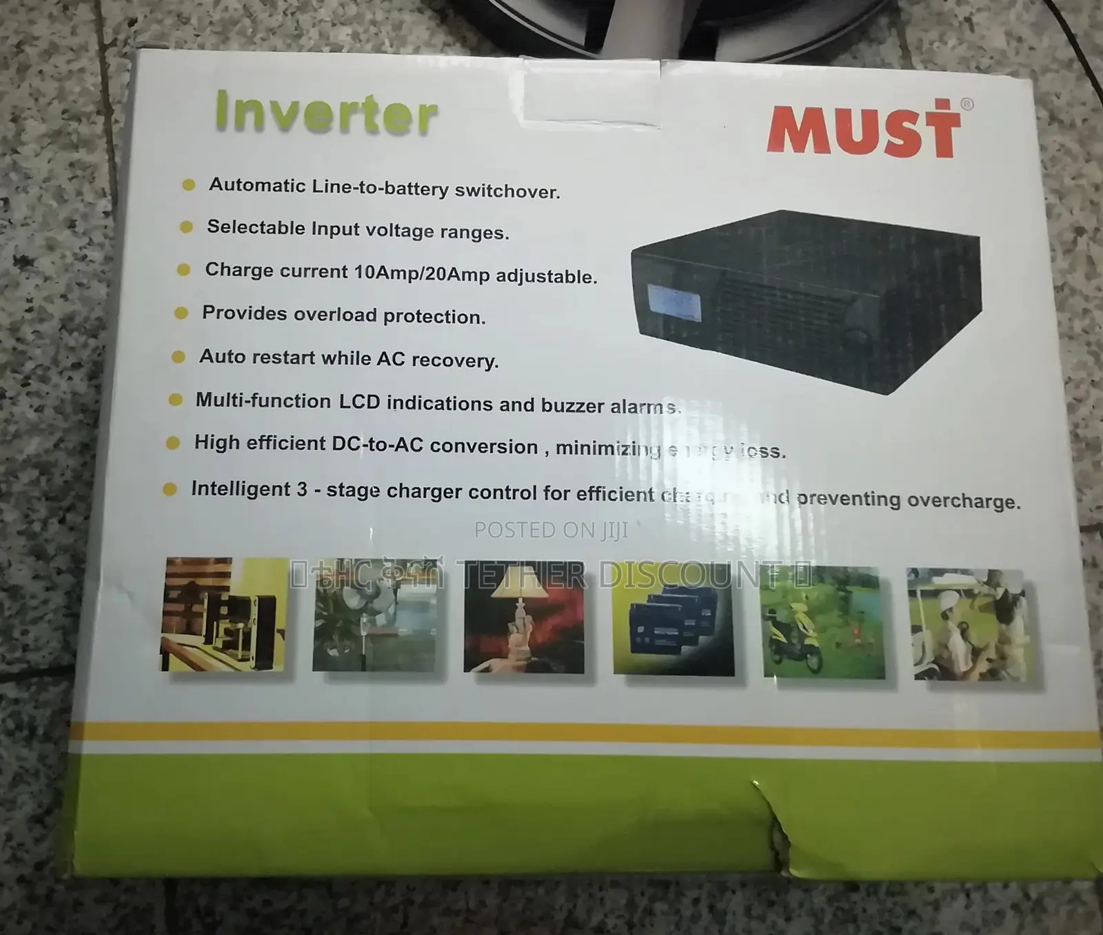 Power Inverter 2400va/1440w Model Ep11-2400 New Packed
