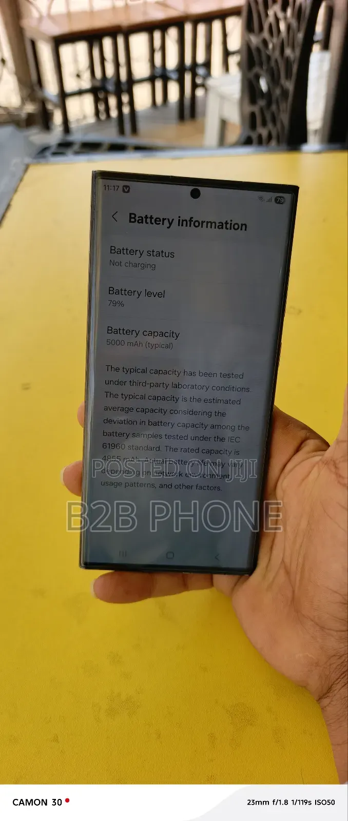 New Samsung Galaxy S23 Ultra 256 GB Blue