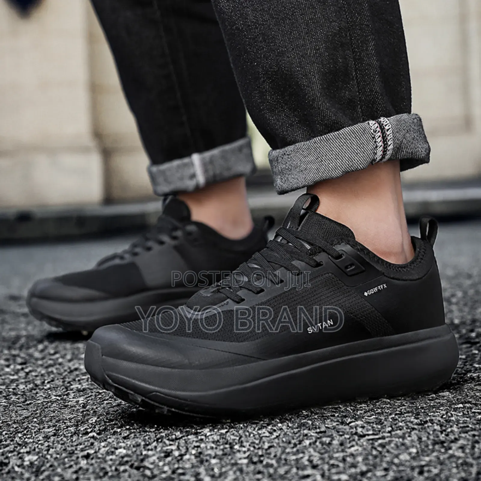 Sylan Gore-Tex Black Fashion Sneaker