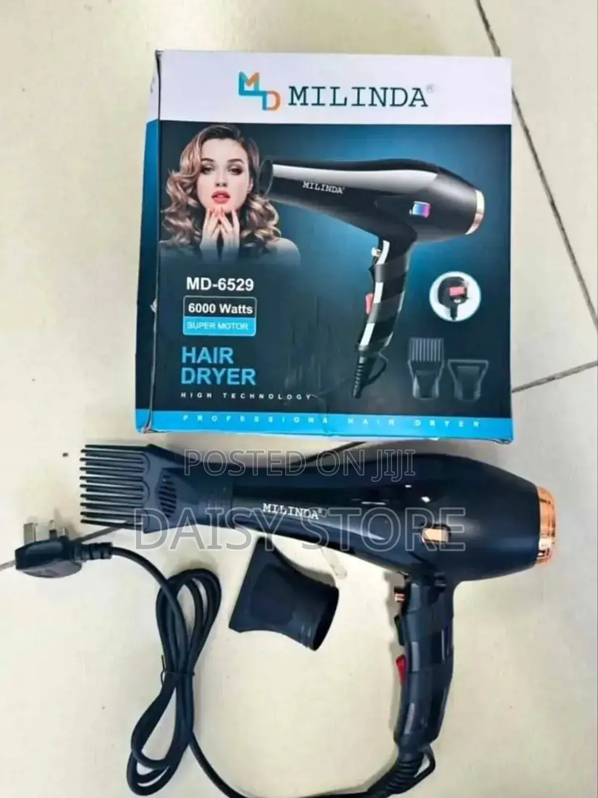 Milinda Hair Dryer(ቆንጆ ማድረቂያና ማበጠሪያ)