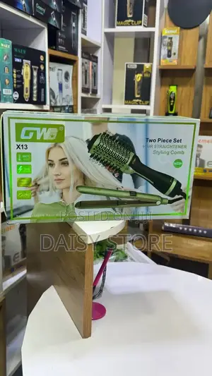 2in1 Hair Dryer Styler/ዘመናዊ ኤሌክትሪካል የፀጉር ማበጠሪያ