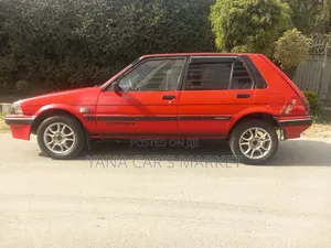 Toyota Starlet 1986 Red