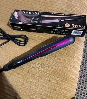 Sokany Sk-916 Professional Wet and Dry Hair Straightener