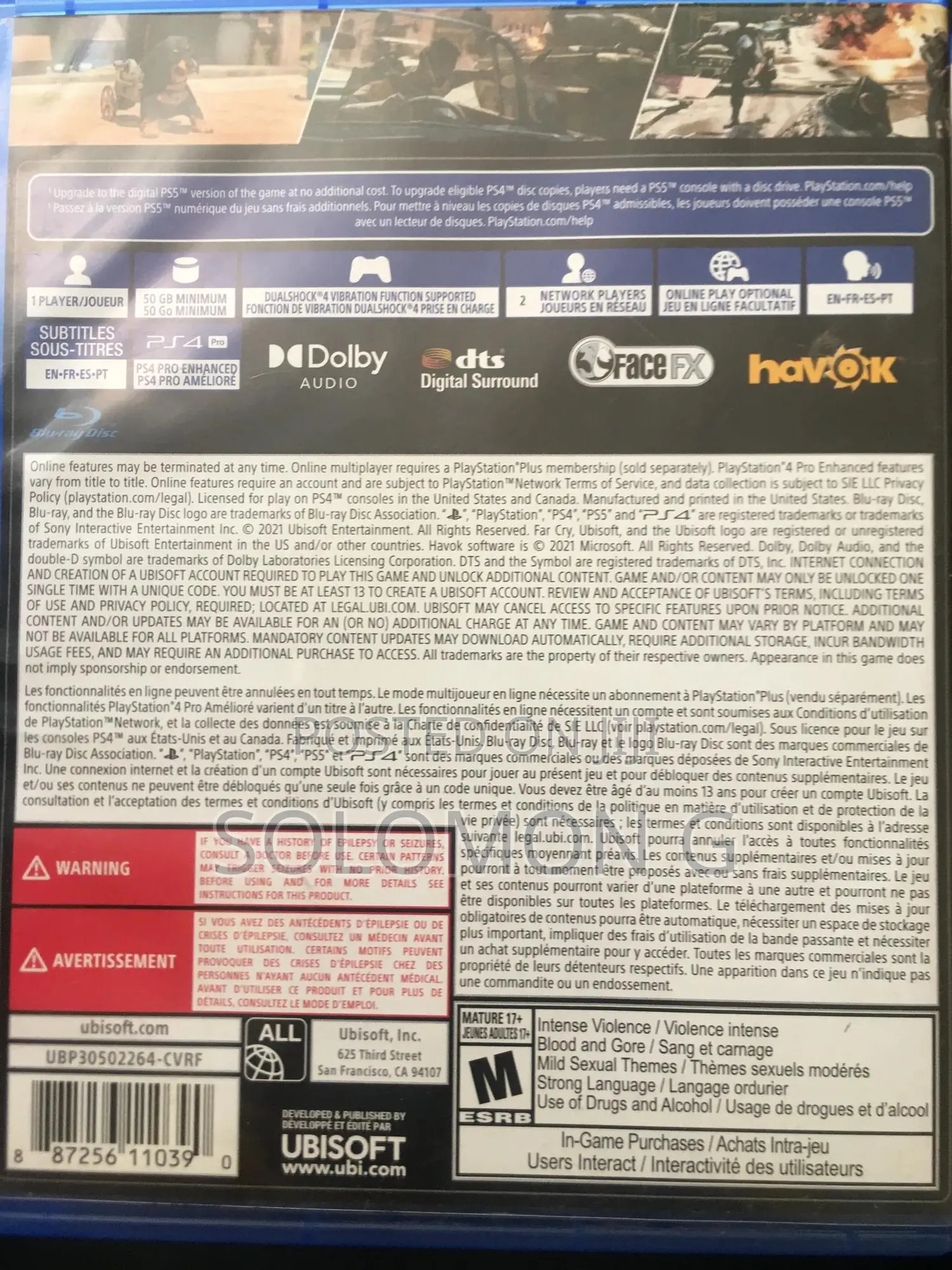 The Witcher 3 Ps4 Game Cd