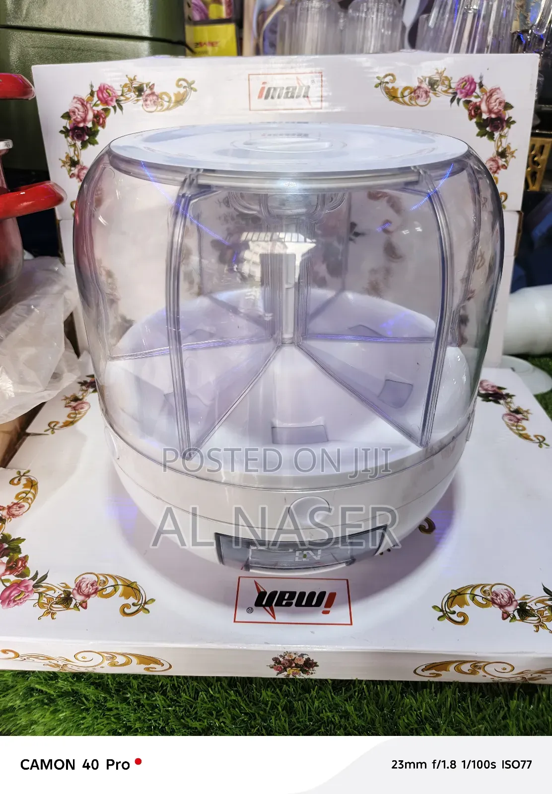 ባለ 6ጎን የቅመም ማስቀመጫ