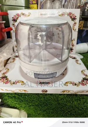 ባለ 6ጎን የቅመም ማስቀመጫ