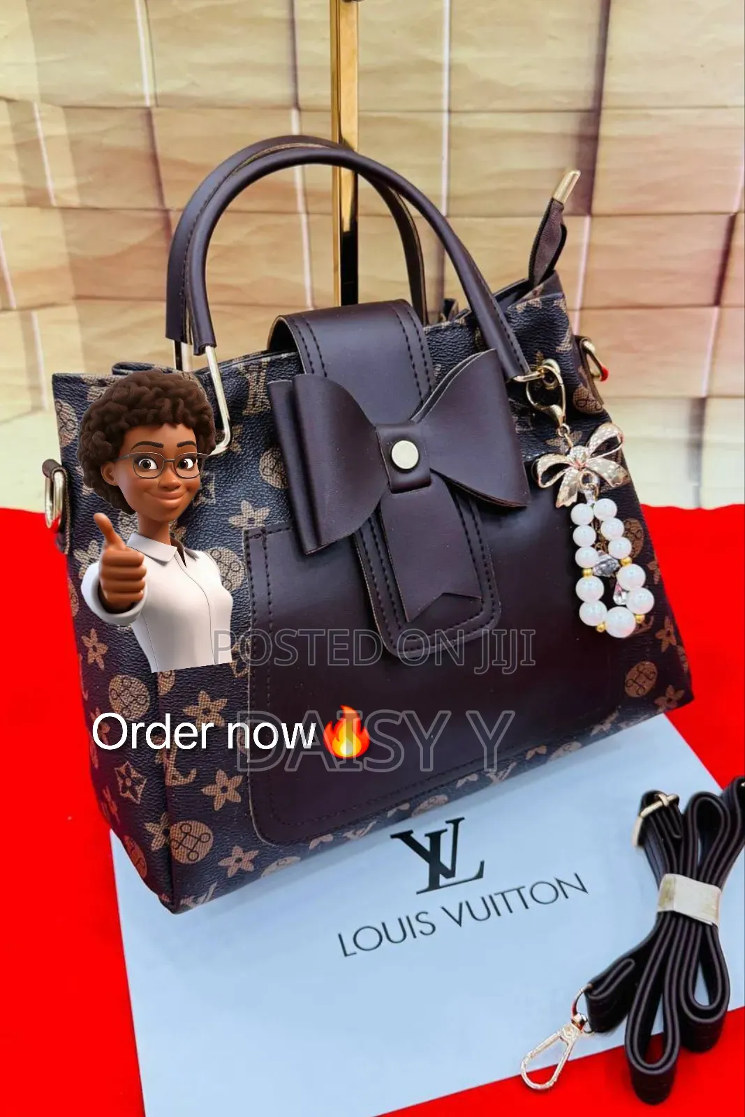 Louis Vuitton Ladys Sling Bag