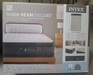 Dura-Beam Deluxe Ultra Plush Headboard Air Mattress