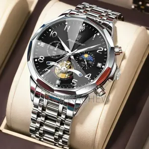 Diamond Mirror Watch for Him