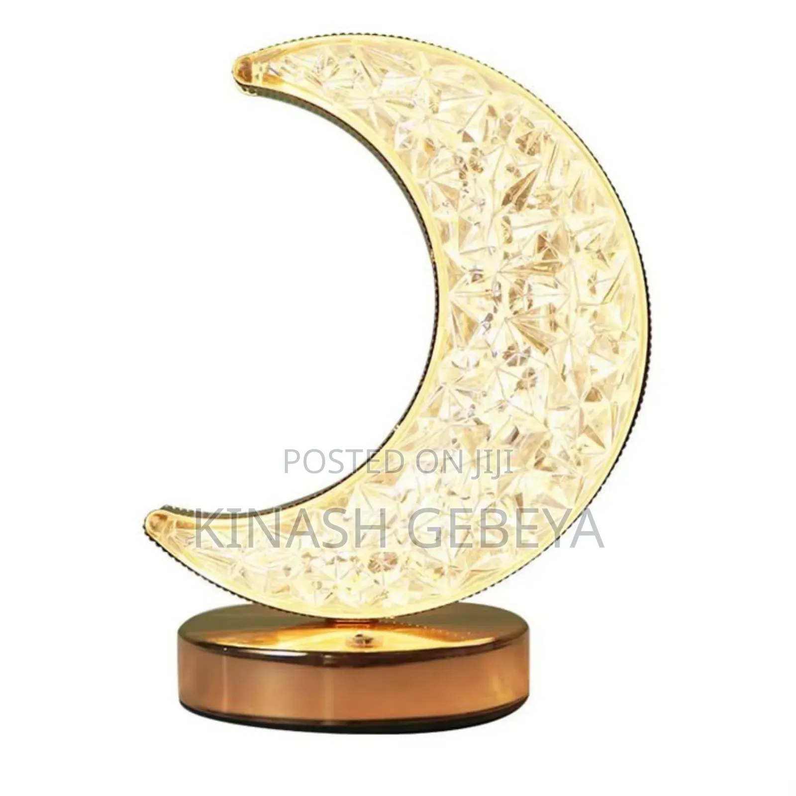 Rechargeable Crystal Table Lamp