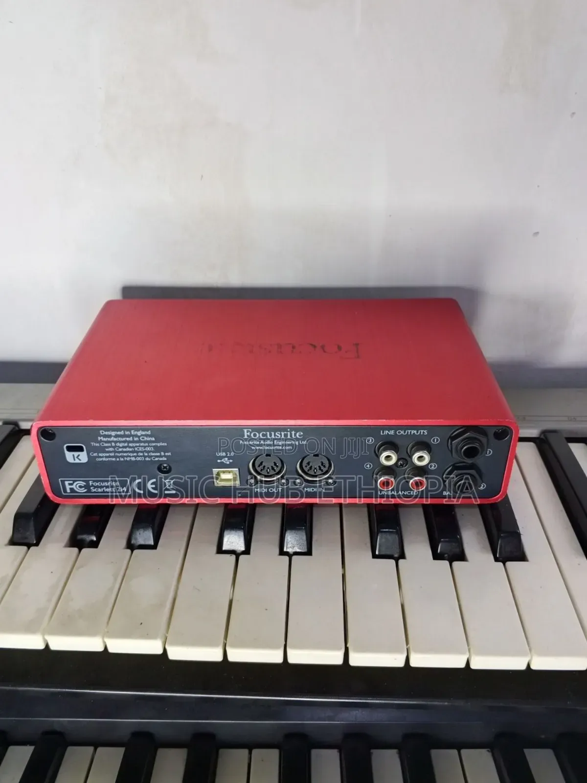 Focusrite Scarlet 2i4 Sound Card