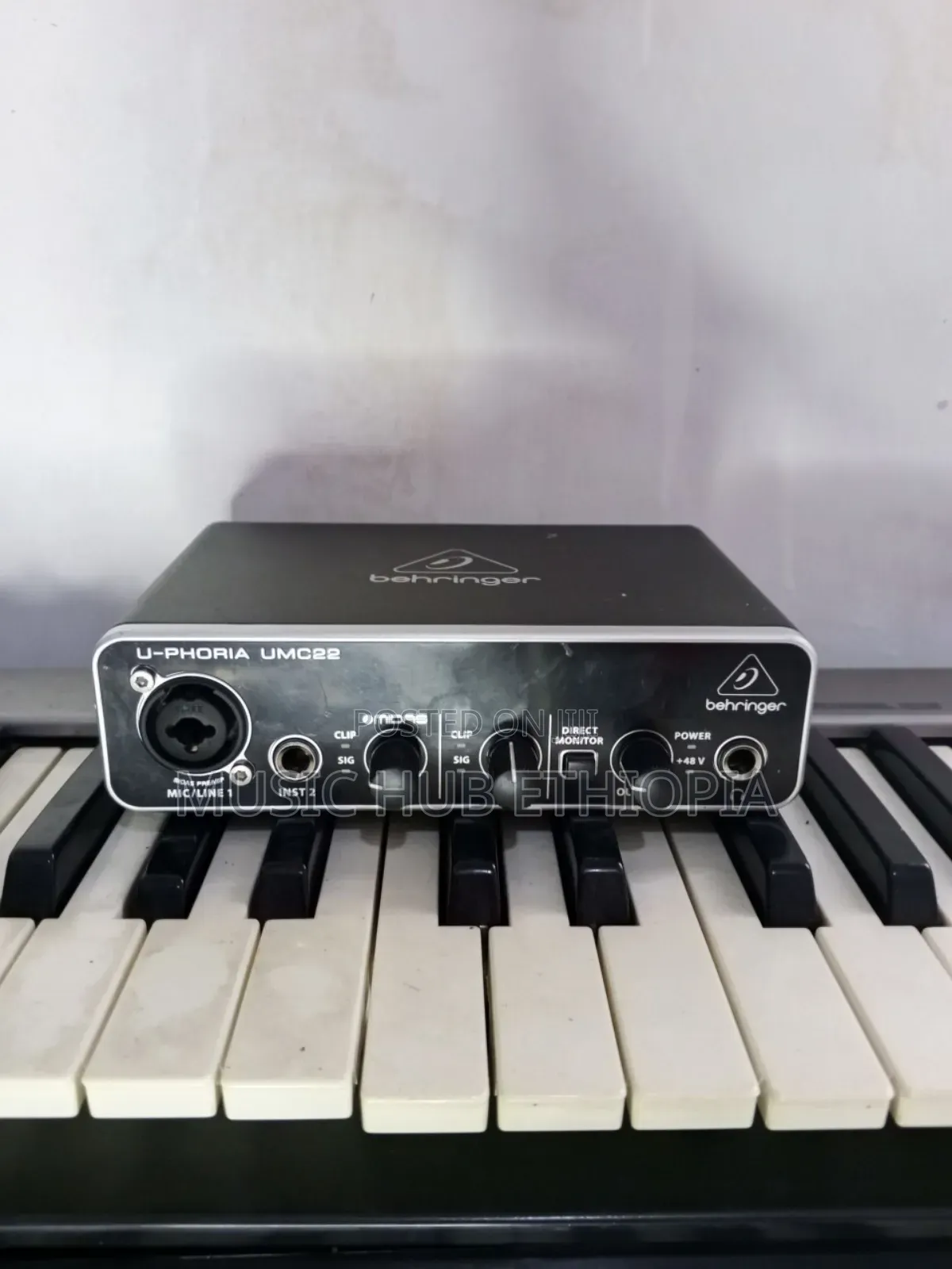 Behringer U-Phoria Umc22 Sound Card