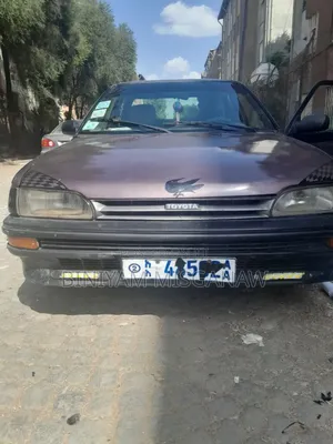 Toyota Corolla 1991 Burgundy