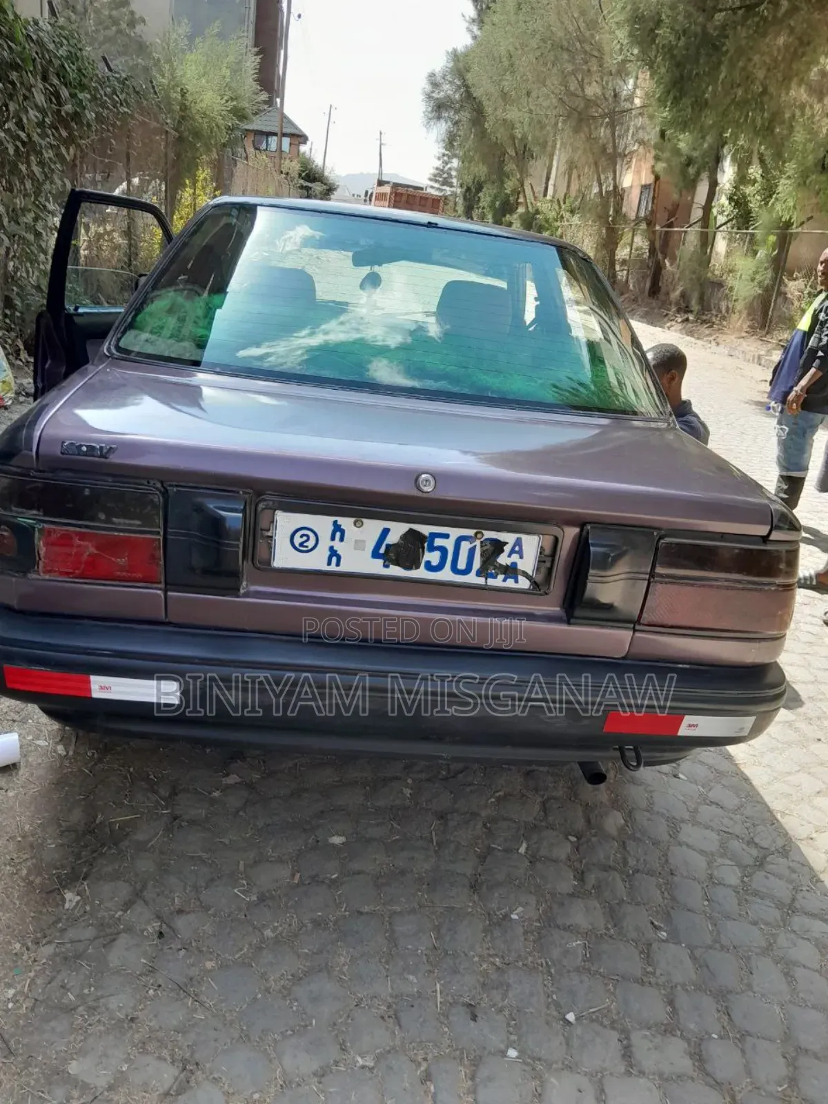 Toyota Corolla 1991 Burgundy