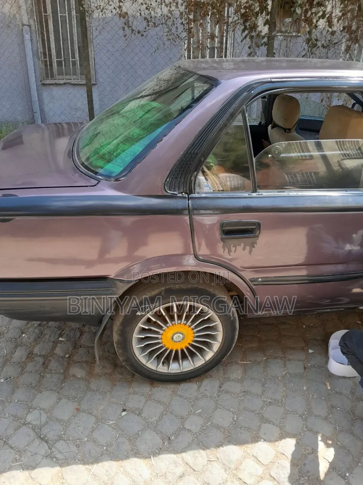 Toyota Corolla 1991 Burgundy