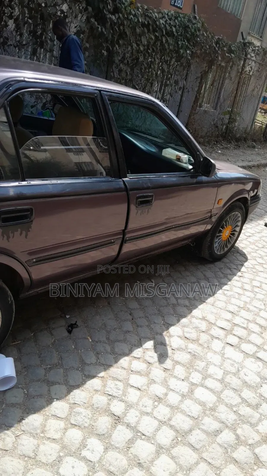 Toyota Corolla 1991 Burgundy