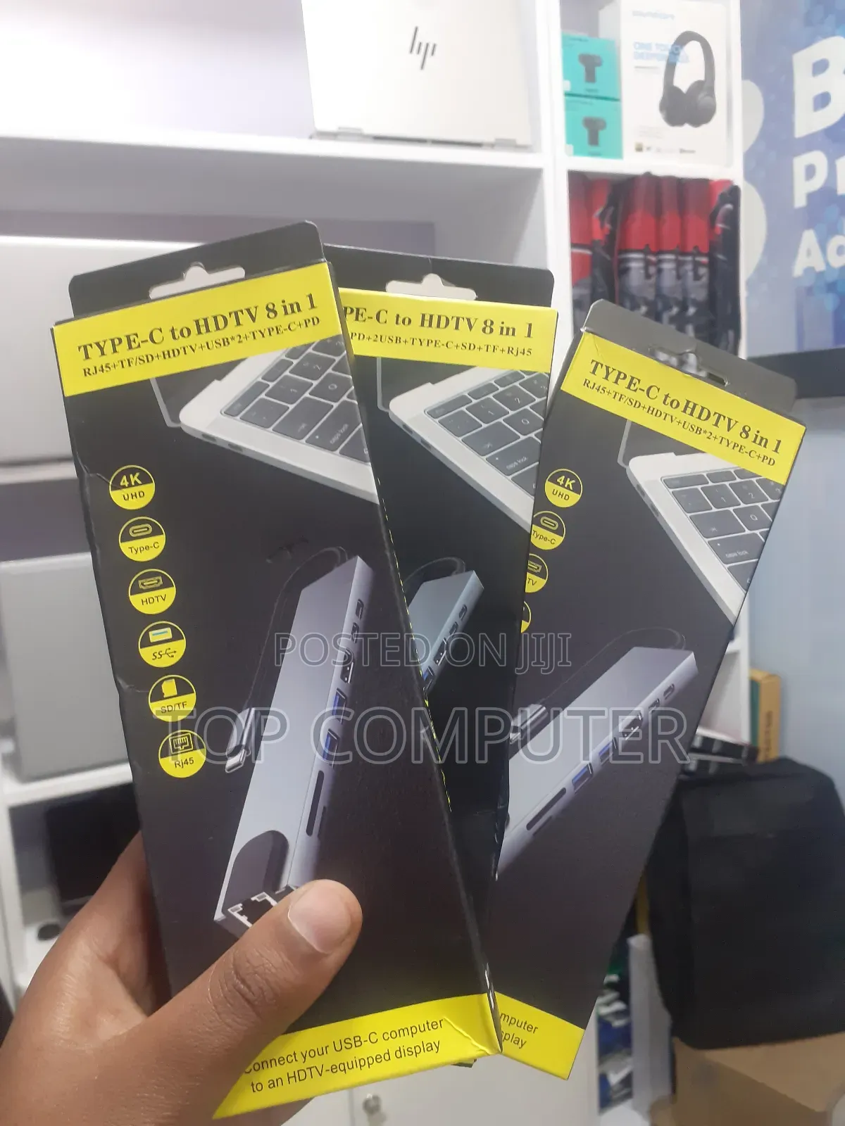 Type C to HDTV 8 in 1