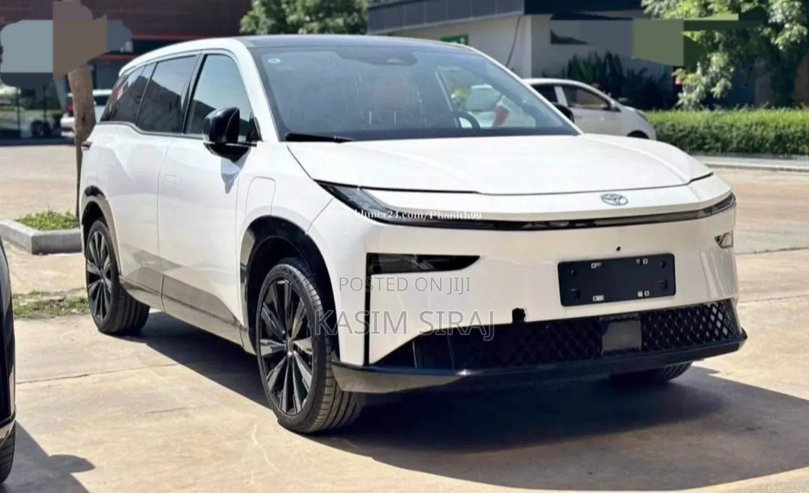 New Toyota bZ3 2025 White