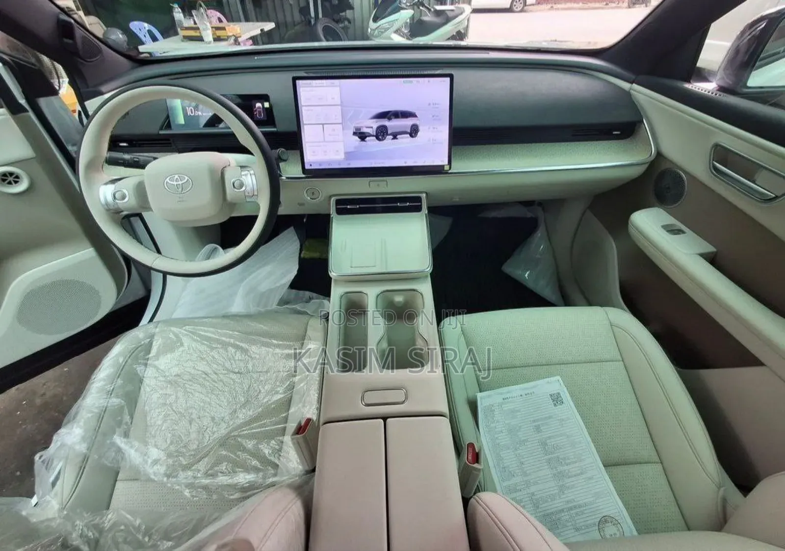 New Toyota bZ3 2025 White