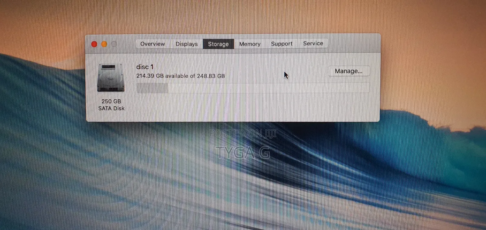 Laptop Apple MacBook 2011 4GB Intel Core I5 HDD 256GB