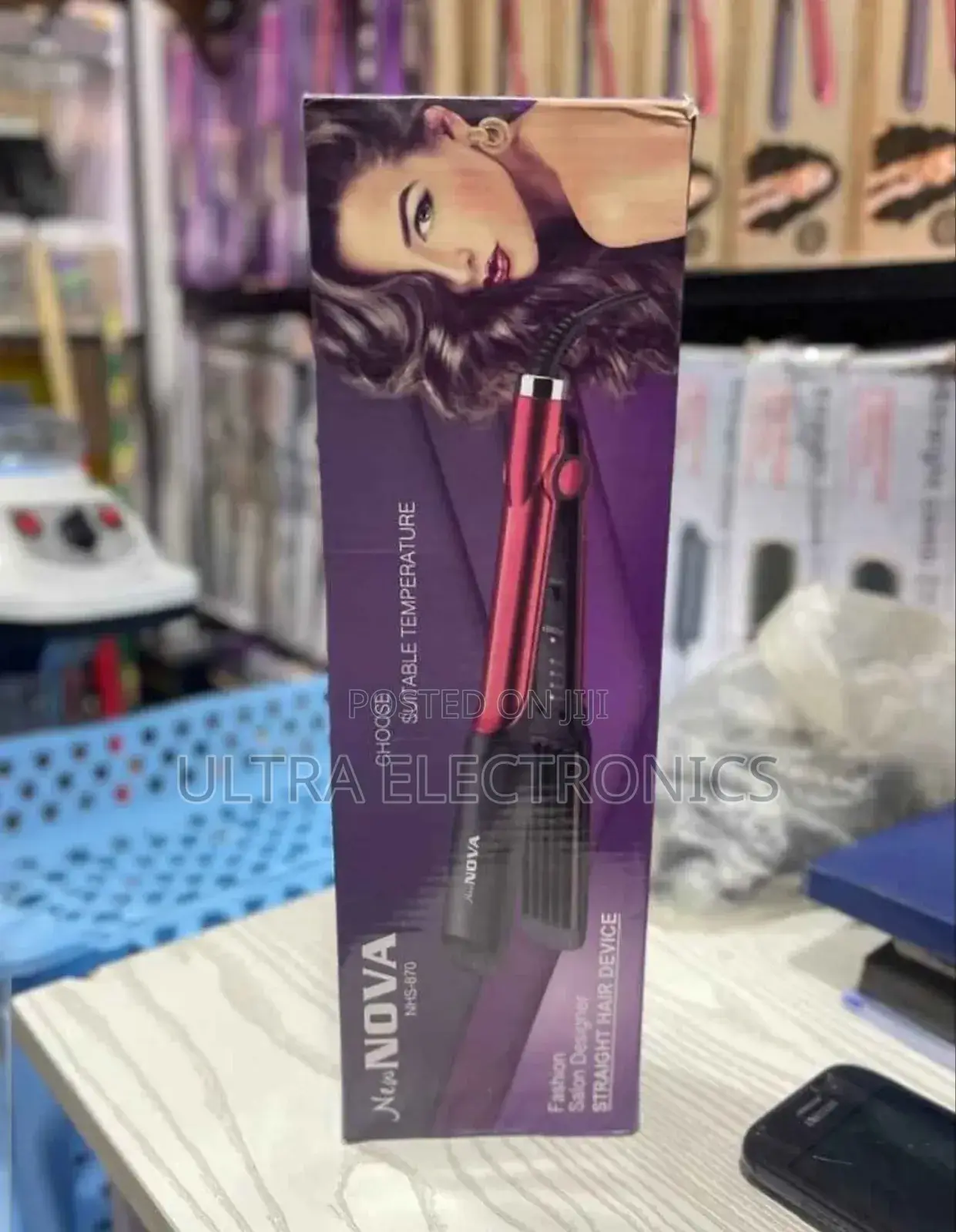 Nova Fashion Salon Designer Hair Straightener