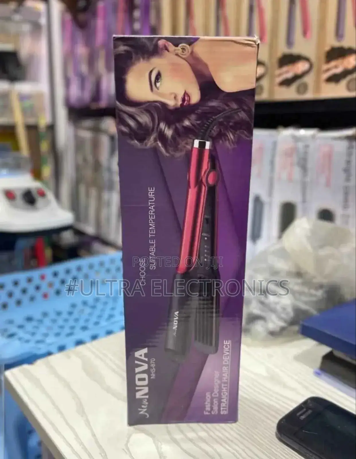 Nova Fashion Salon Designer Hair Straightener