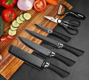 Knife Set ቢላ ሞረድ