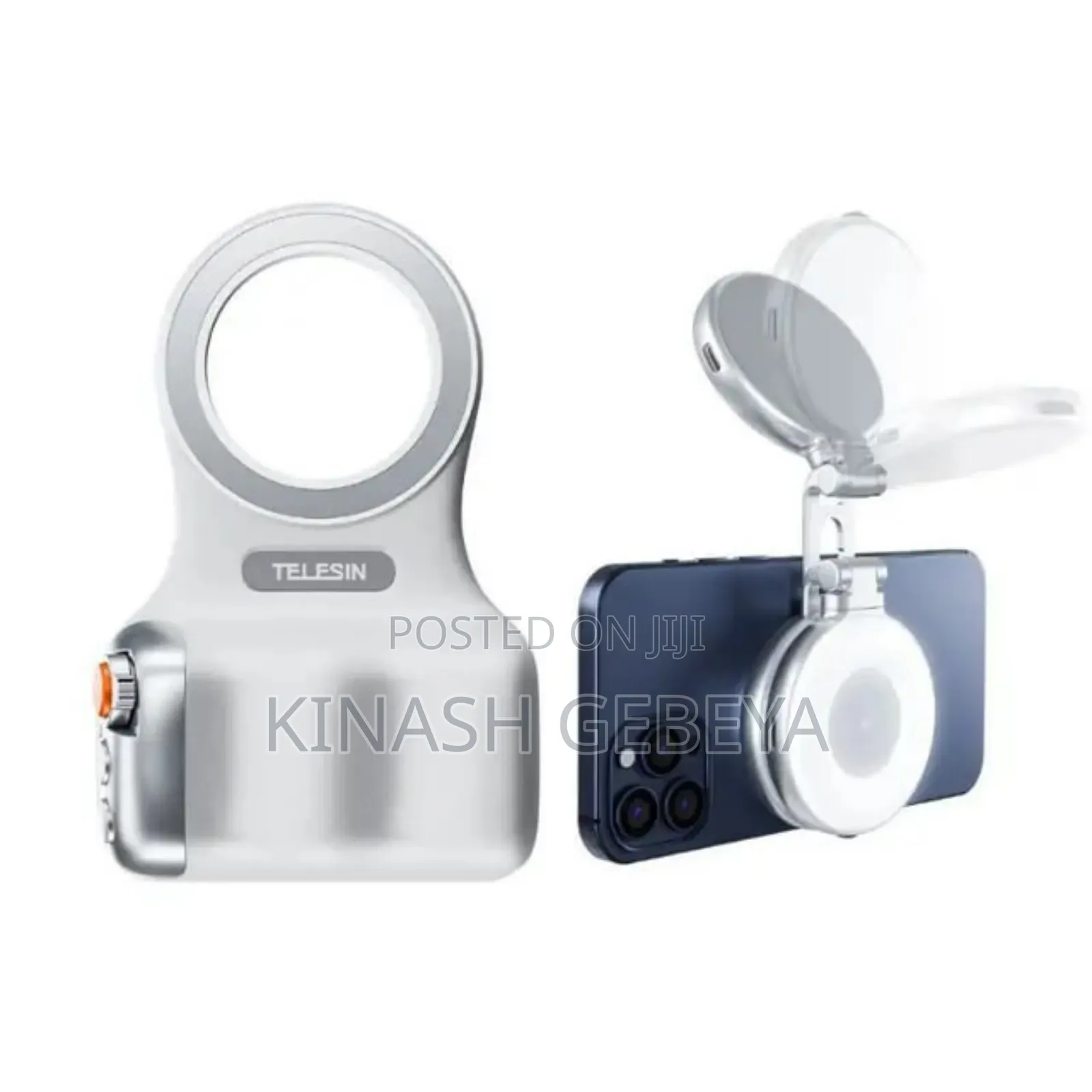 2in1 High Quality Magnetic Grip With Ring Light