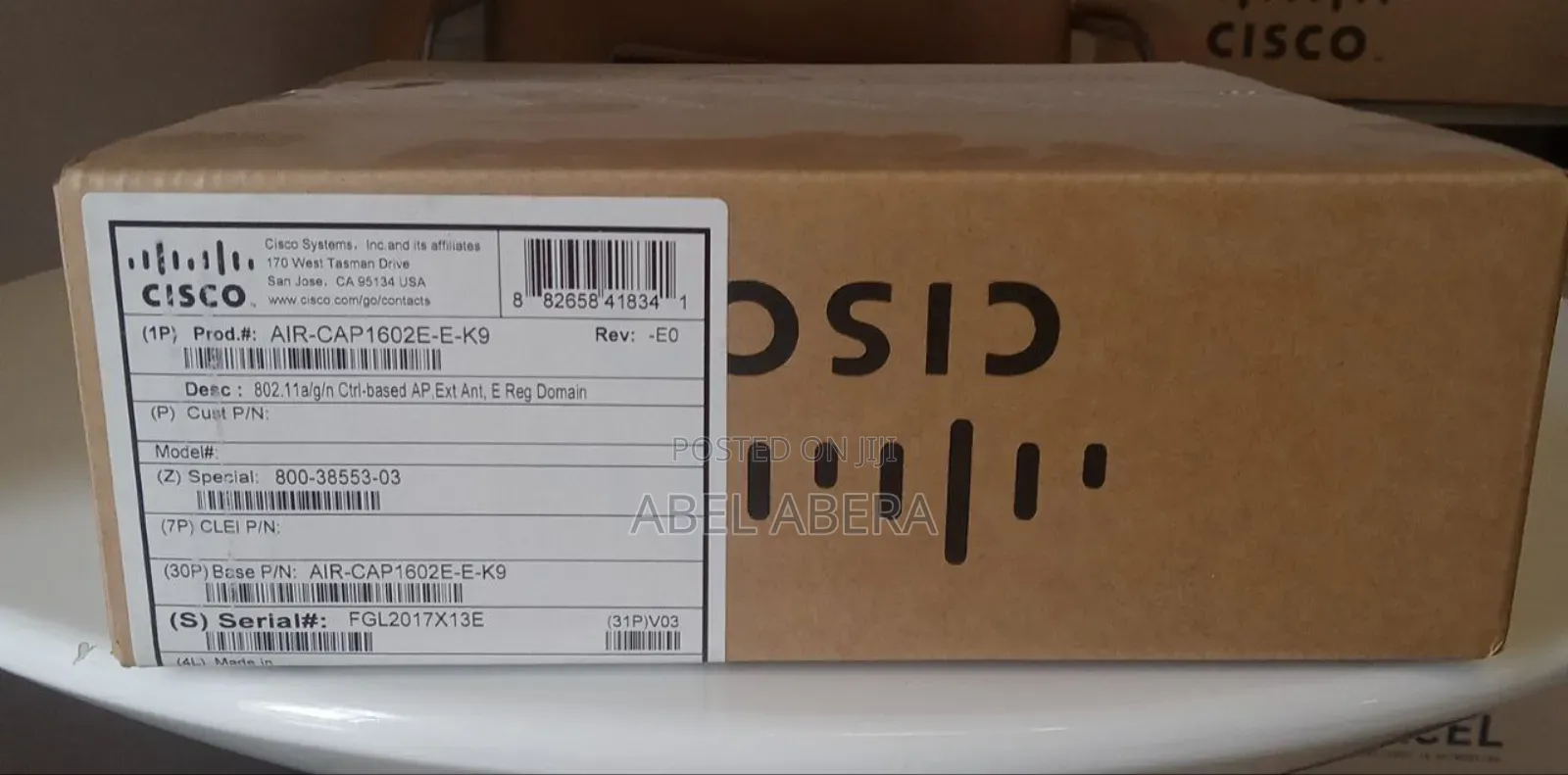 Cisco - Air-cap1602e - E- K9 (Control Based Wire Less Access Point)