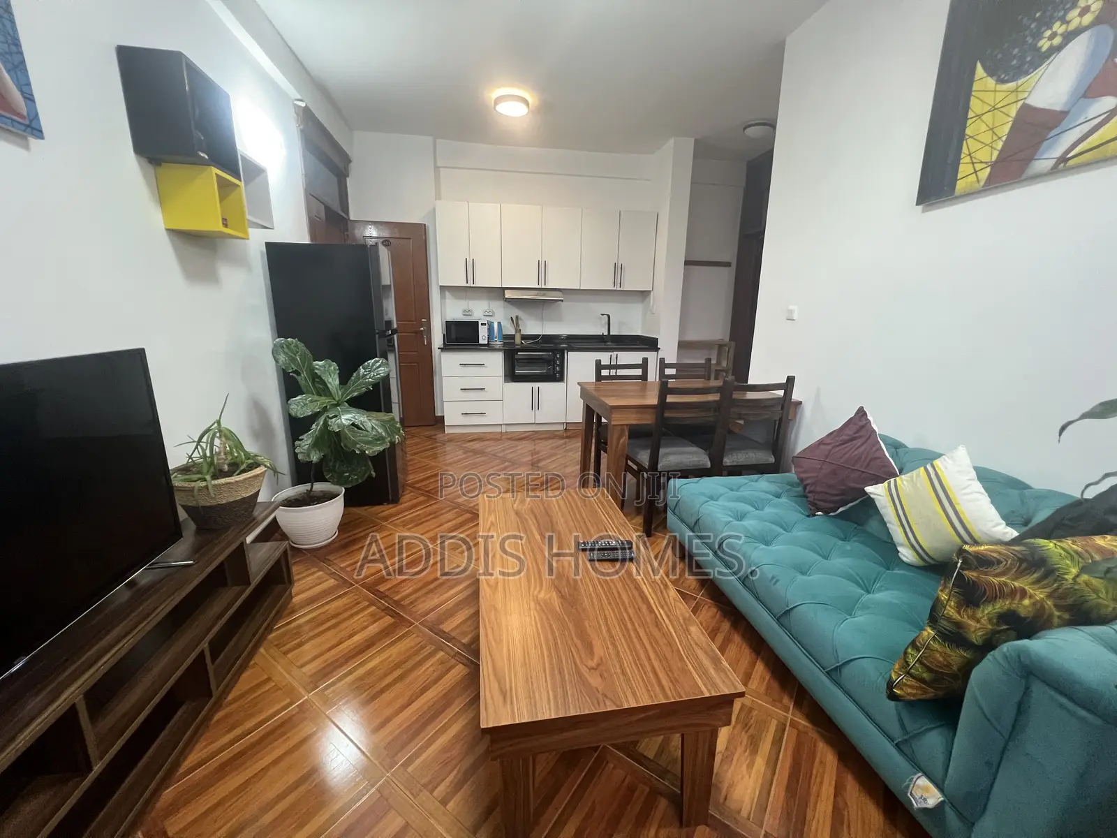 Furnished 1bdrm Apartment in Bole for rent