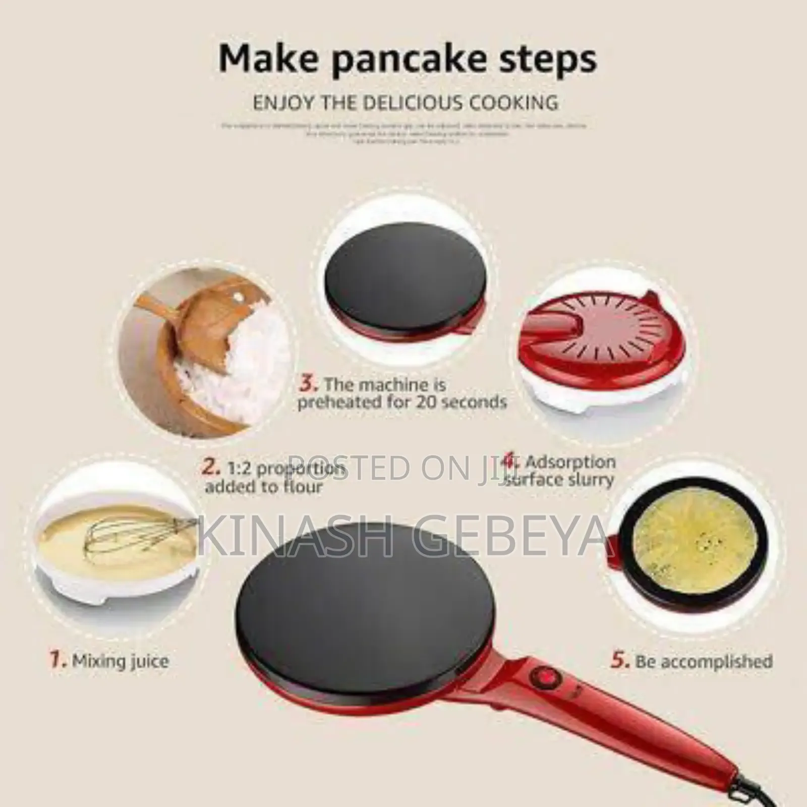 High Quality Electrical Crepe Maker