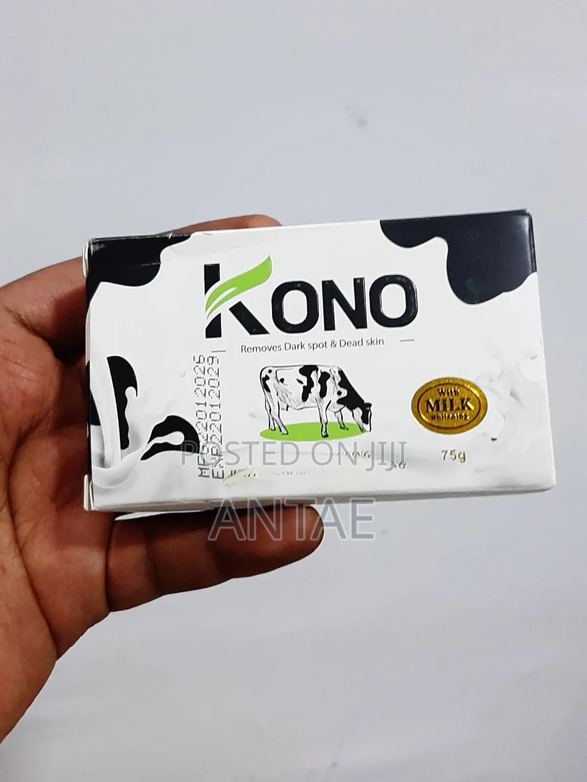 Kono Soap የፊት የገላ ለፊት ለደረቅ በተለይ የራሱ Moisturizer ያለው