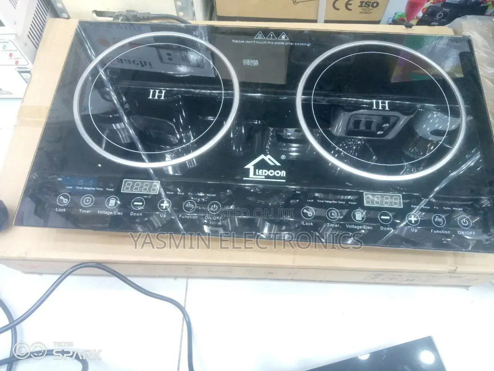 Ledcon Stoves 2- Electric Cookers Ceramic Stoves Induction Deliver