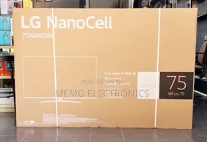 Lg 75" Uhd Nano Cell Real Tv Free Delivery