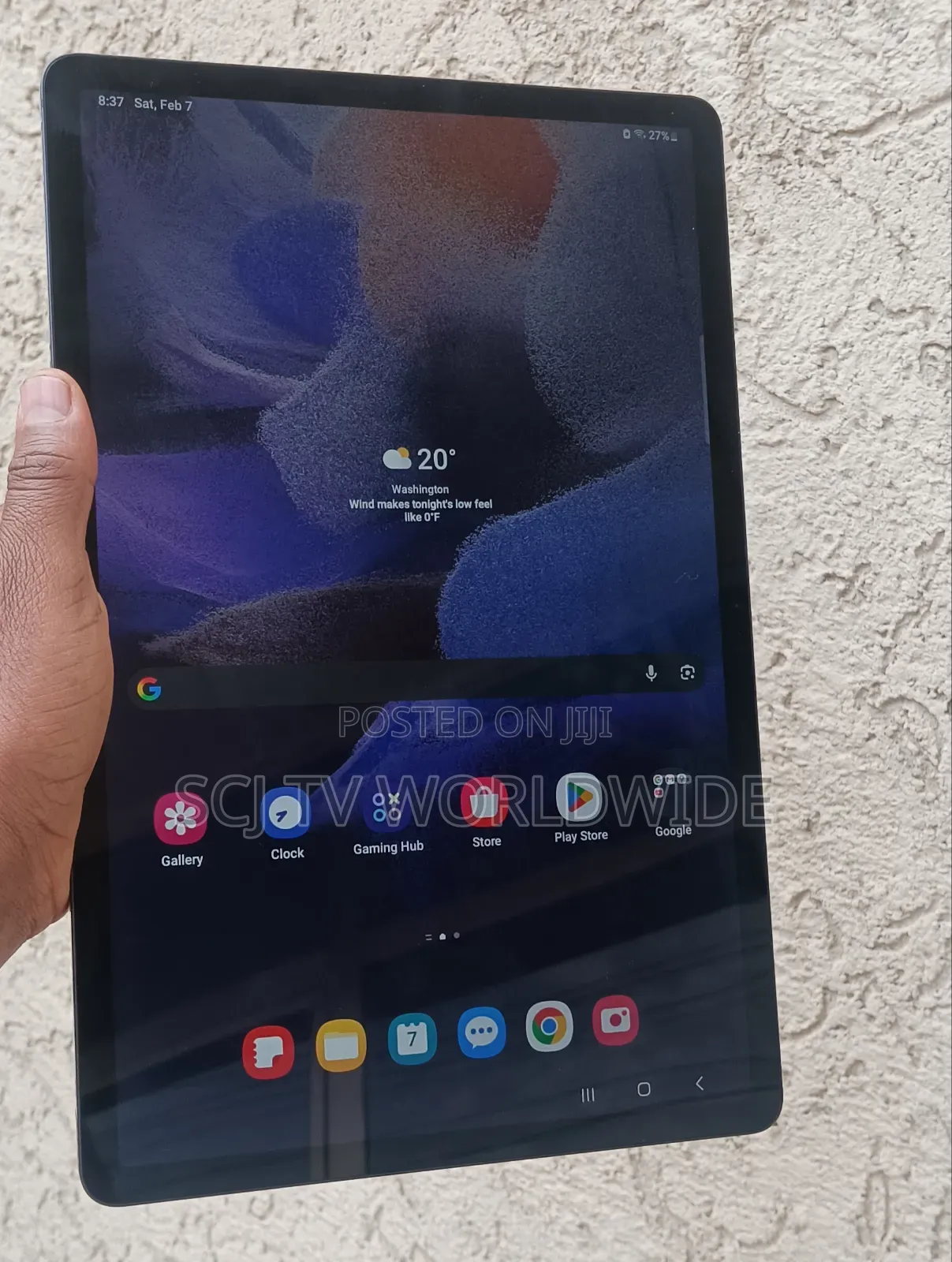 New Samsung Galaxy Tab S7 FE 64 GB Black