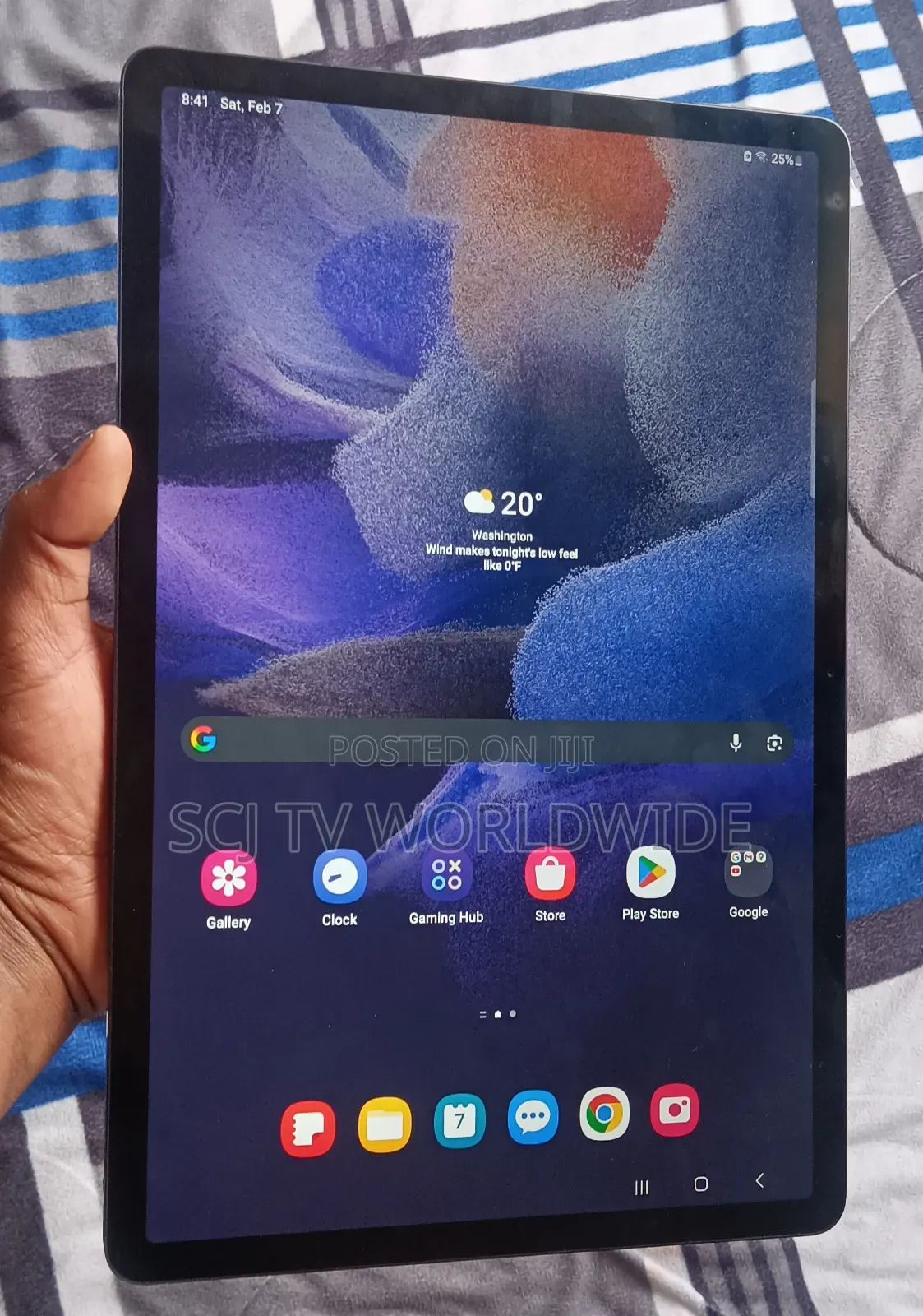 New Samsung Galaxy Tab S7 FE 64 GB Black