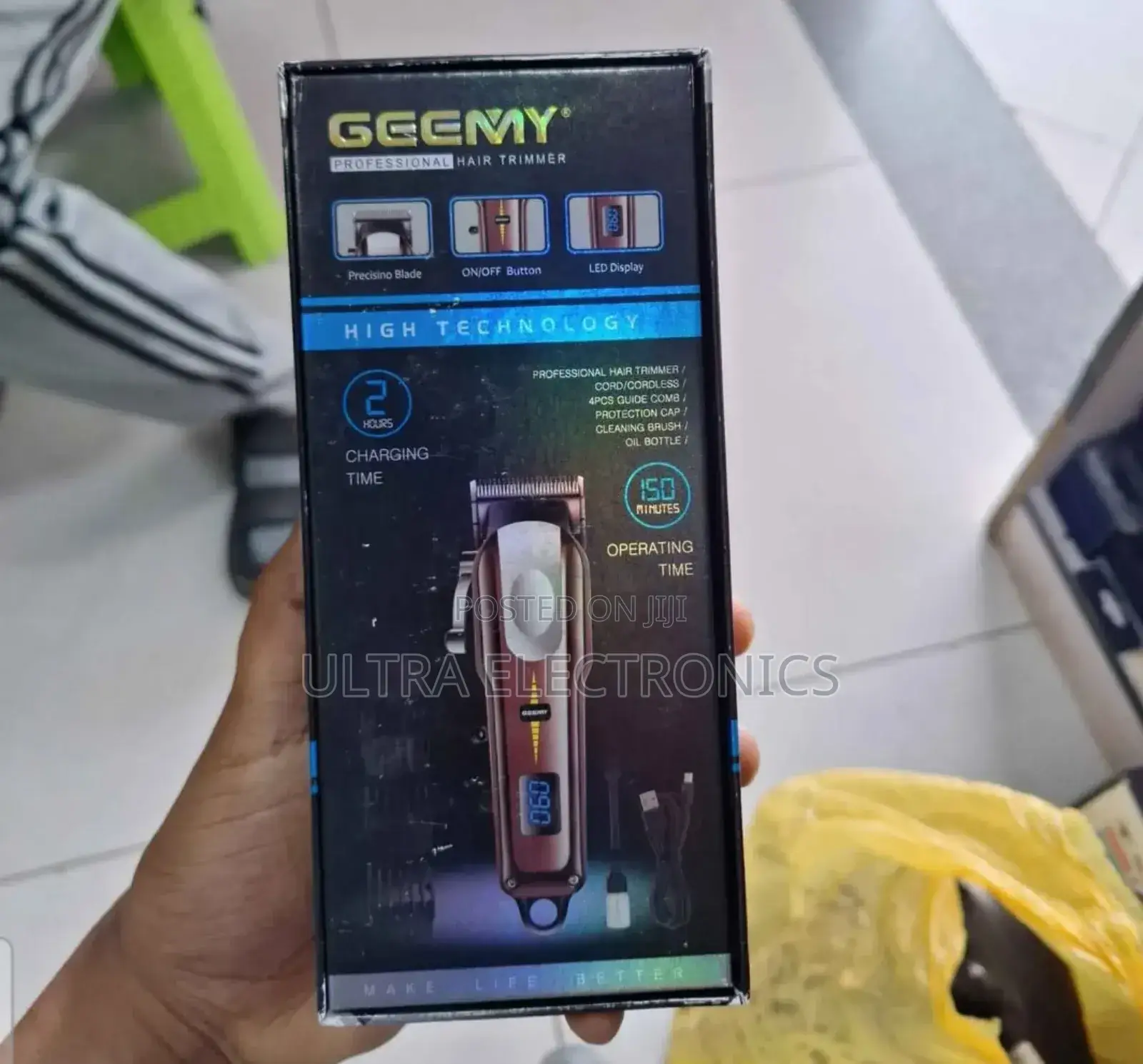 Geemy Gm-6715 Professional Hair Trimmer.