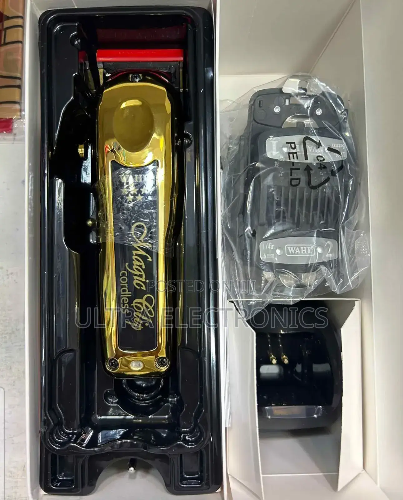 Wahl Professional 5 Star Gold Cordless Magic Clip Hair Clipper.