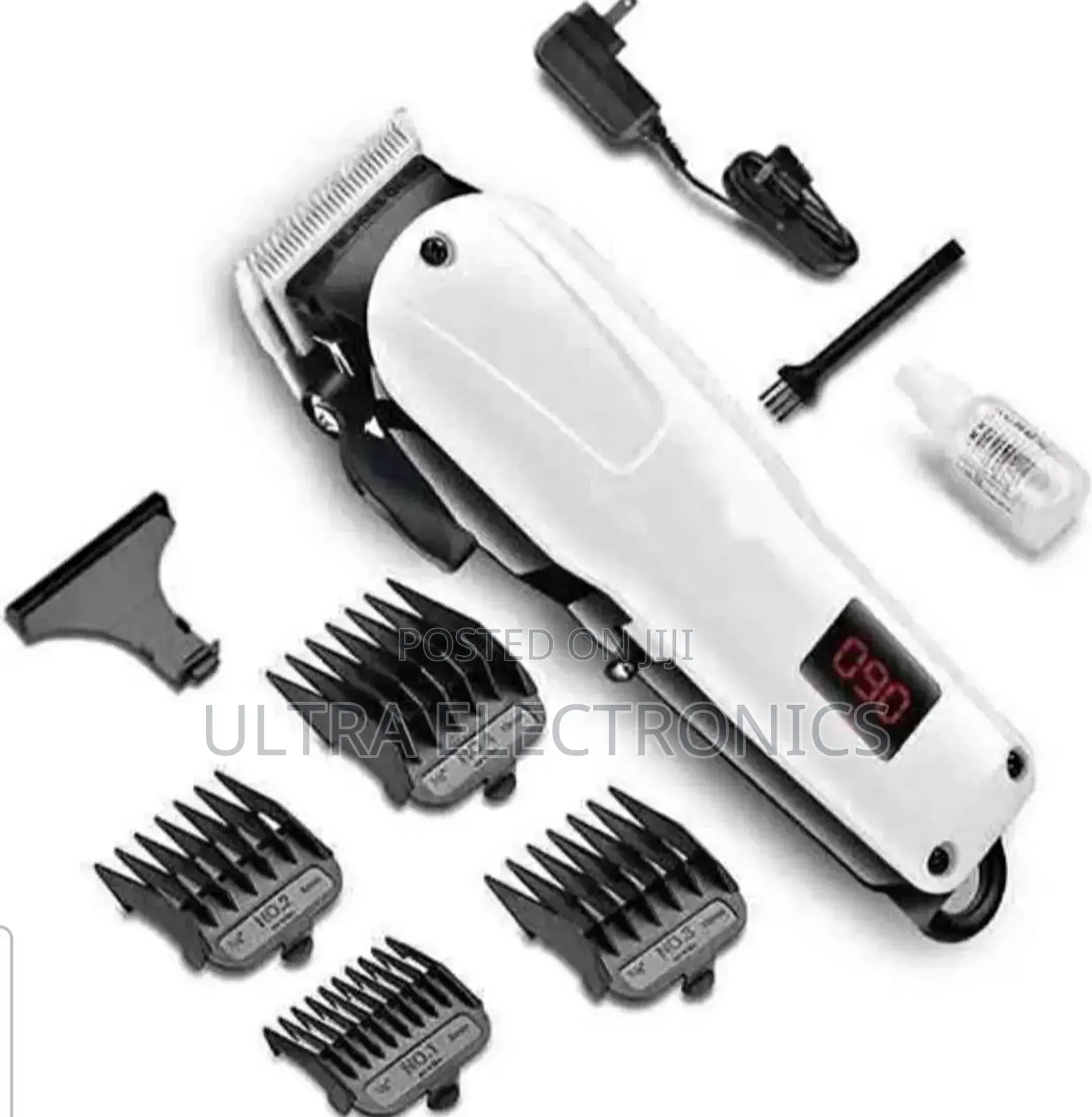 Kemei Km-809a Rechargeable Professional Electric Hair Clipper.
