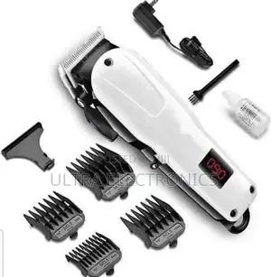 Kemei Km-809a Rechargeable Professional Electric Hair Clipper.