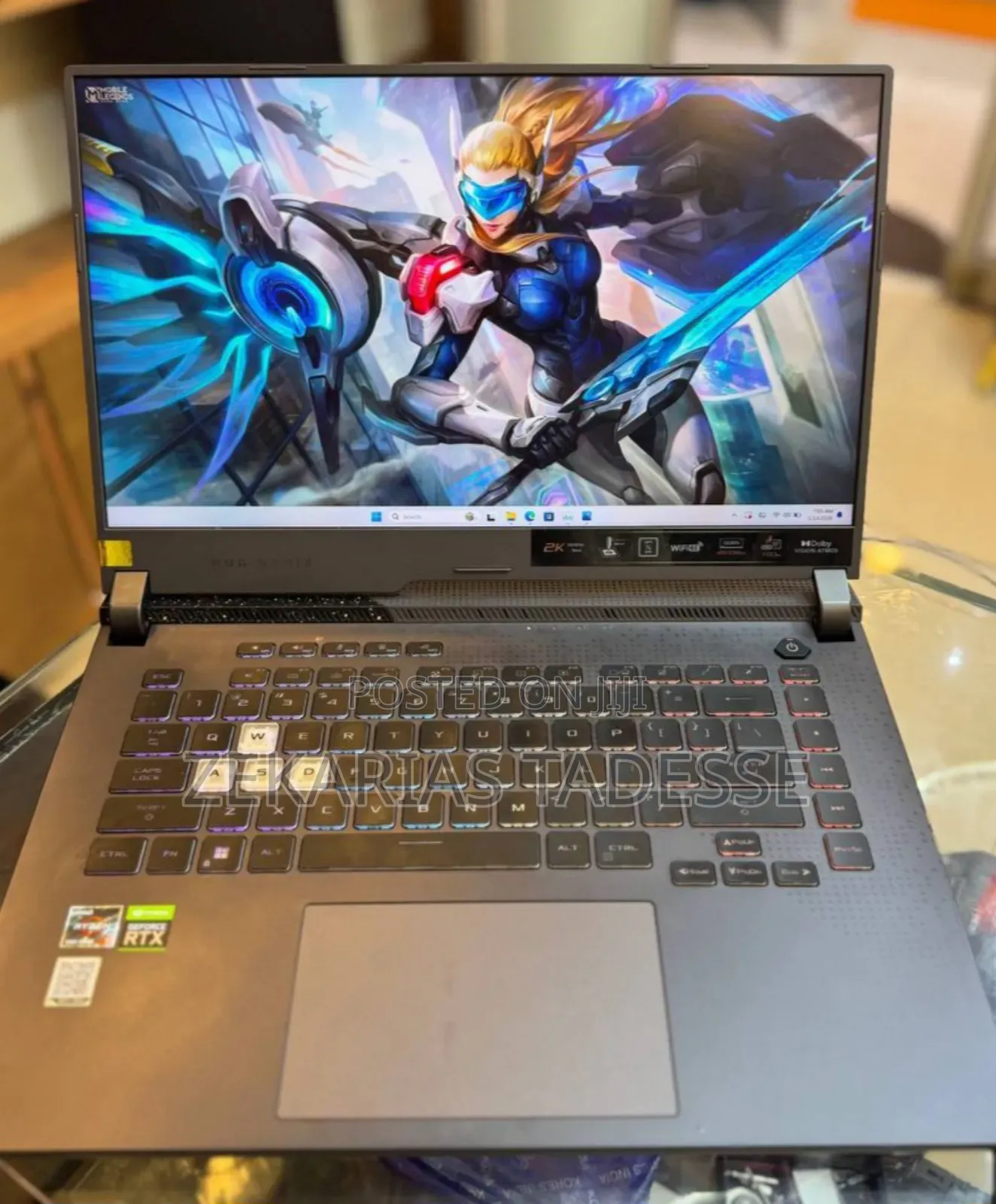 New Laptop Asus ROG Strix G15 16GB AMD Ryzen 9 SSD 512GB