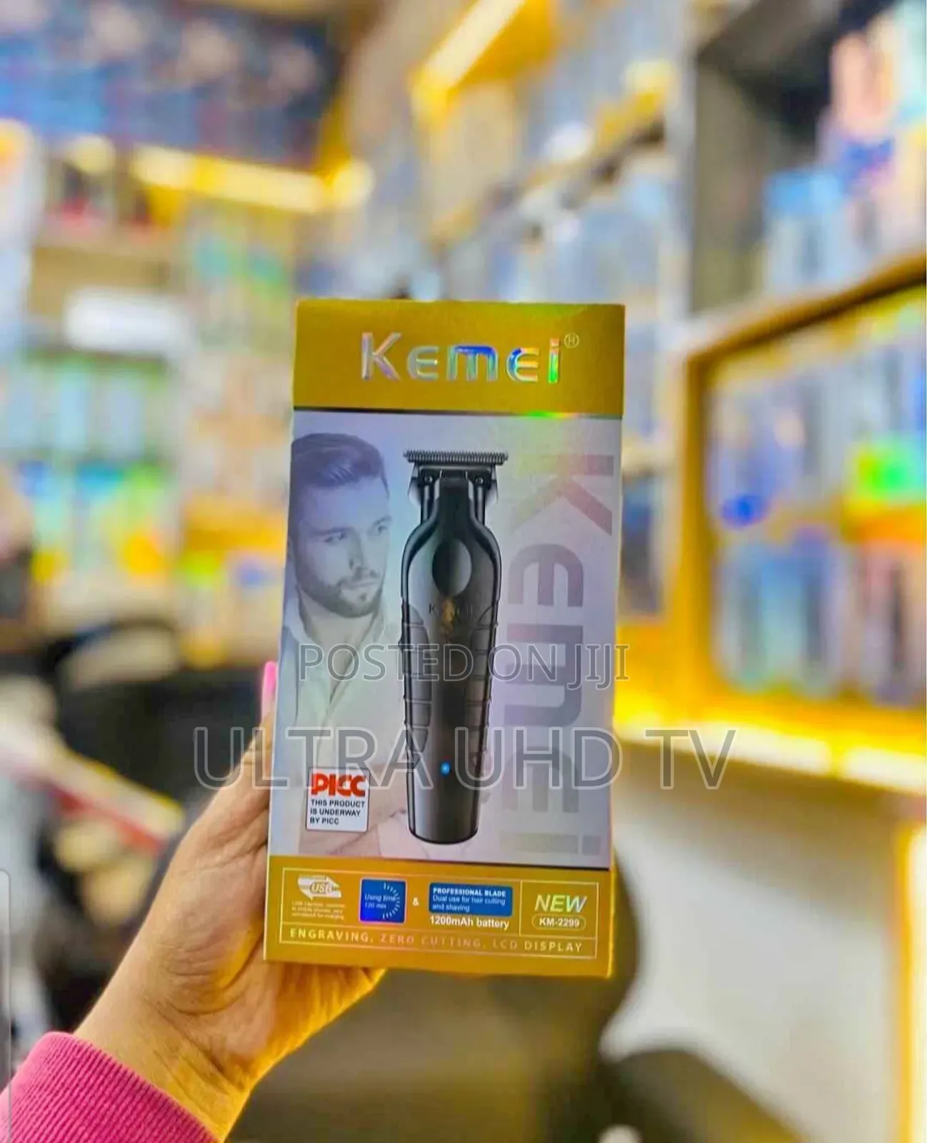 Kemei Km-2299 Professional Cordless Hair Clipper and Beard Trimmer
