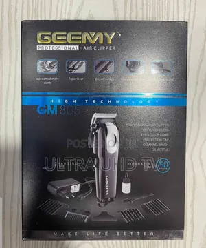 Geemy Gm-805 Professional Hair Clipper.It Features a Stainless