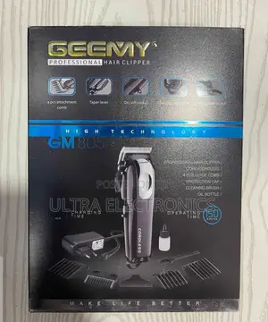 Geemy Gm-805 Professional Hair Clipper.It Features a Stainless